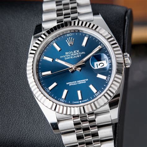 rolex 41 datejust blue|rolex datejust 41 reference numbers.